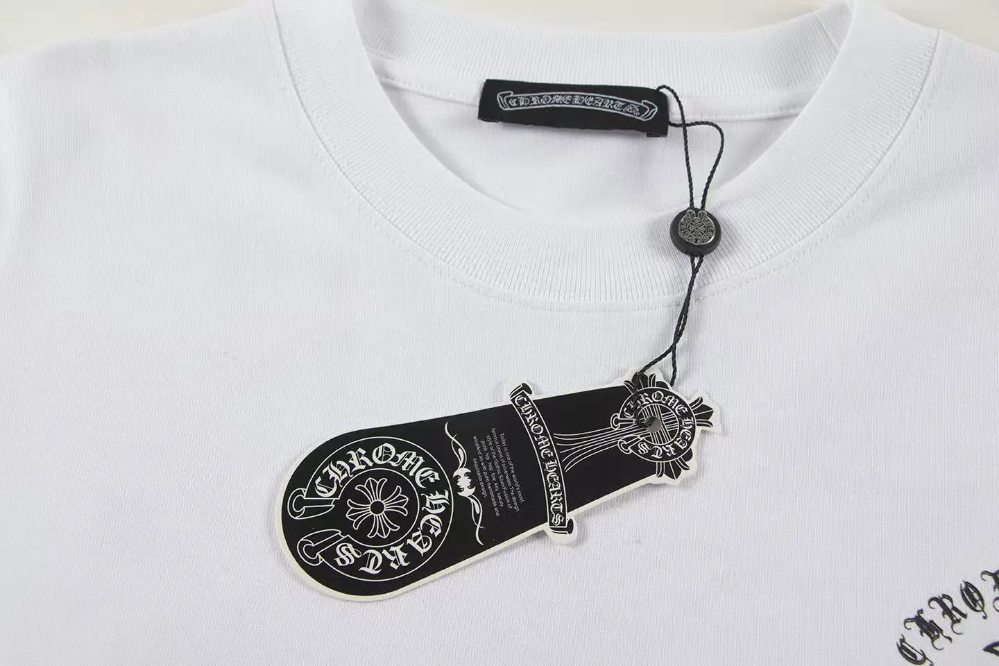 🅿️146 Style: 2025 new Croix Heart short-sleeved T-shirt Material: High version 300g double yarn combed cotton Size: S～XL Color: White Style number: Z003